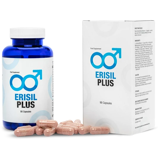 Erisil Plus confezione, per erezioni forti e virilità maschile