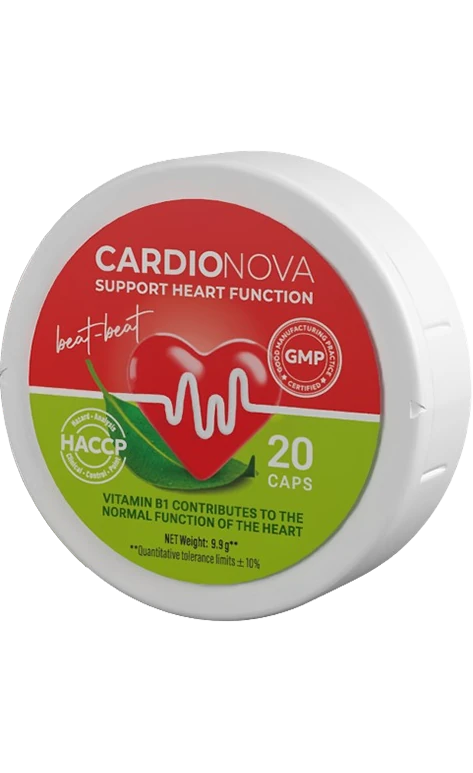 Cardio Nova: integratore per pressione arteriosa e benessere cardiovascolare.