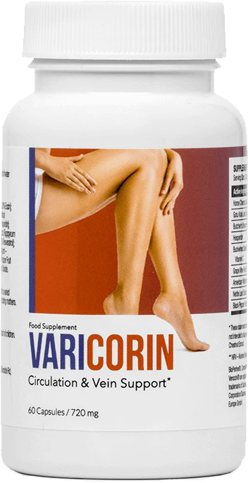 Primo piano: Varicorin, l'integratore per vene varicose e gambe leggere